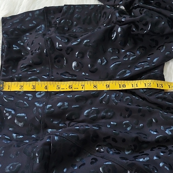 Cato Black on Black Leopard Print Leggings - Picture 12 of 13